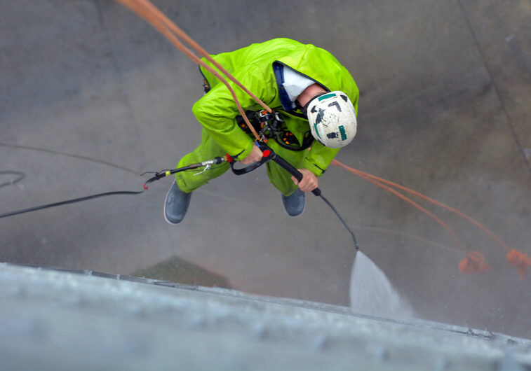 Most pressure washing companies aren’t equipped to provide High-Rise Cleaning Services. Rose City Pressure Washing, LLC is licensed, insured, bonded and equipped with the latest eco-friendly solutions and technology to provide your commercial property the care it requires.